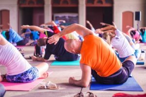 stage de yoga posture assise